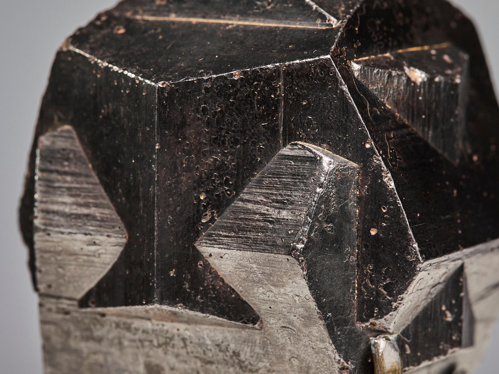 Geometric Transformation – Limonite After Pyrite For Sale 9