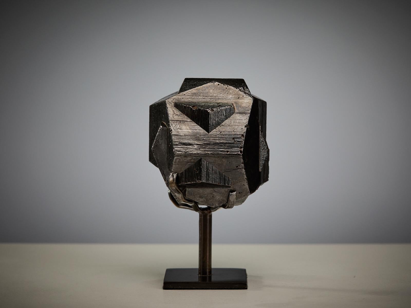 18th Century and Earlier Geometric Transformation – Limonite After Pyrite For Sale