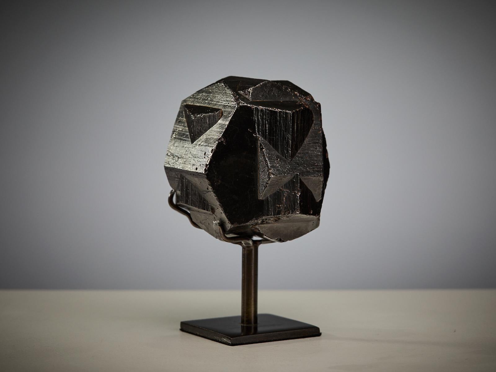 Geometric Transformation – Limonite After Pyrite For Sale 3
