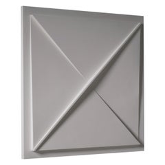 Geometric Wall Relief by Henk van der Plas, the Netherlands, 1974