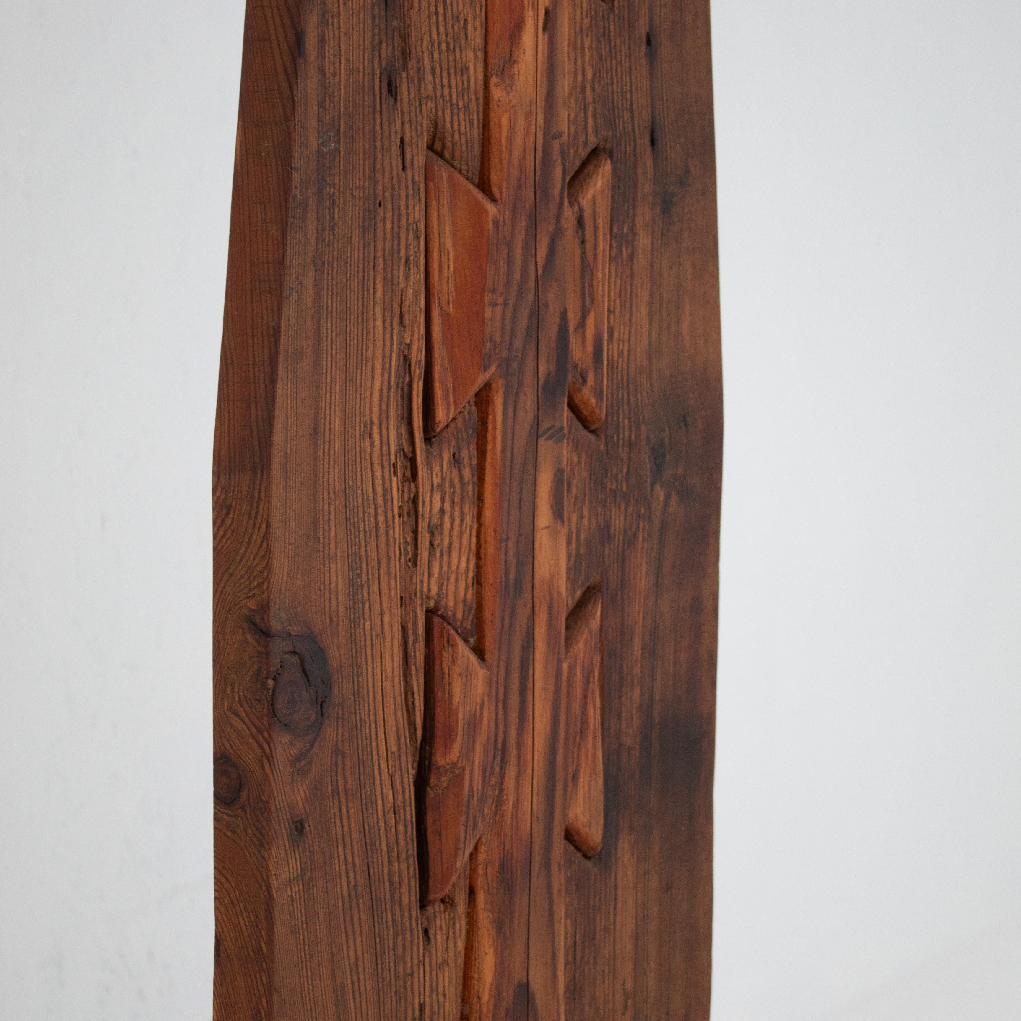 Scultura geometrica in legno di Luciano Bertolotto, Italia 1995 in vendita 3