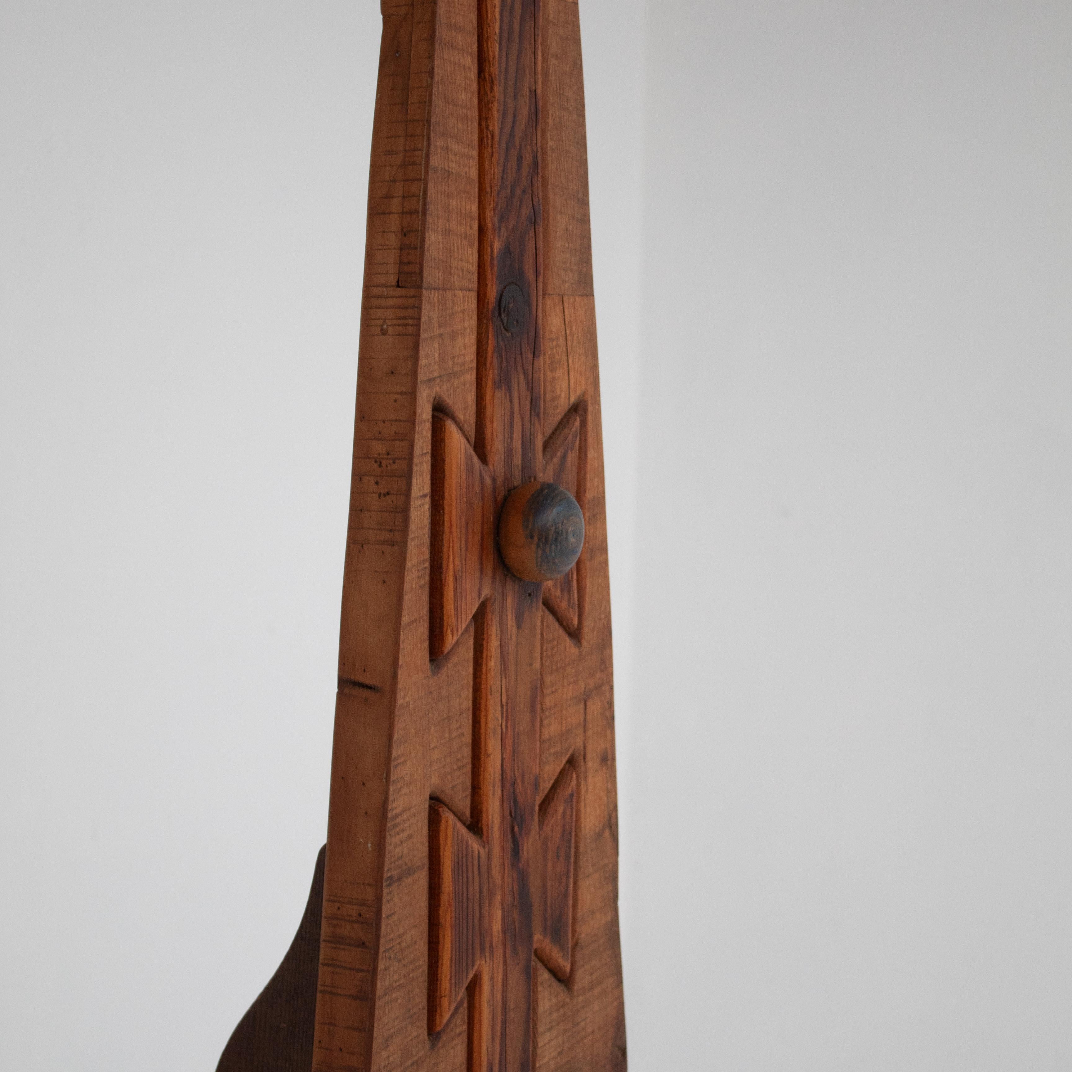 Scultura geometrica in legno di Luciano Bertolotto, Italia 1995 in vendita 4