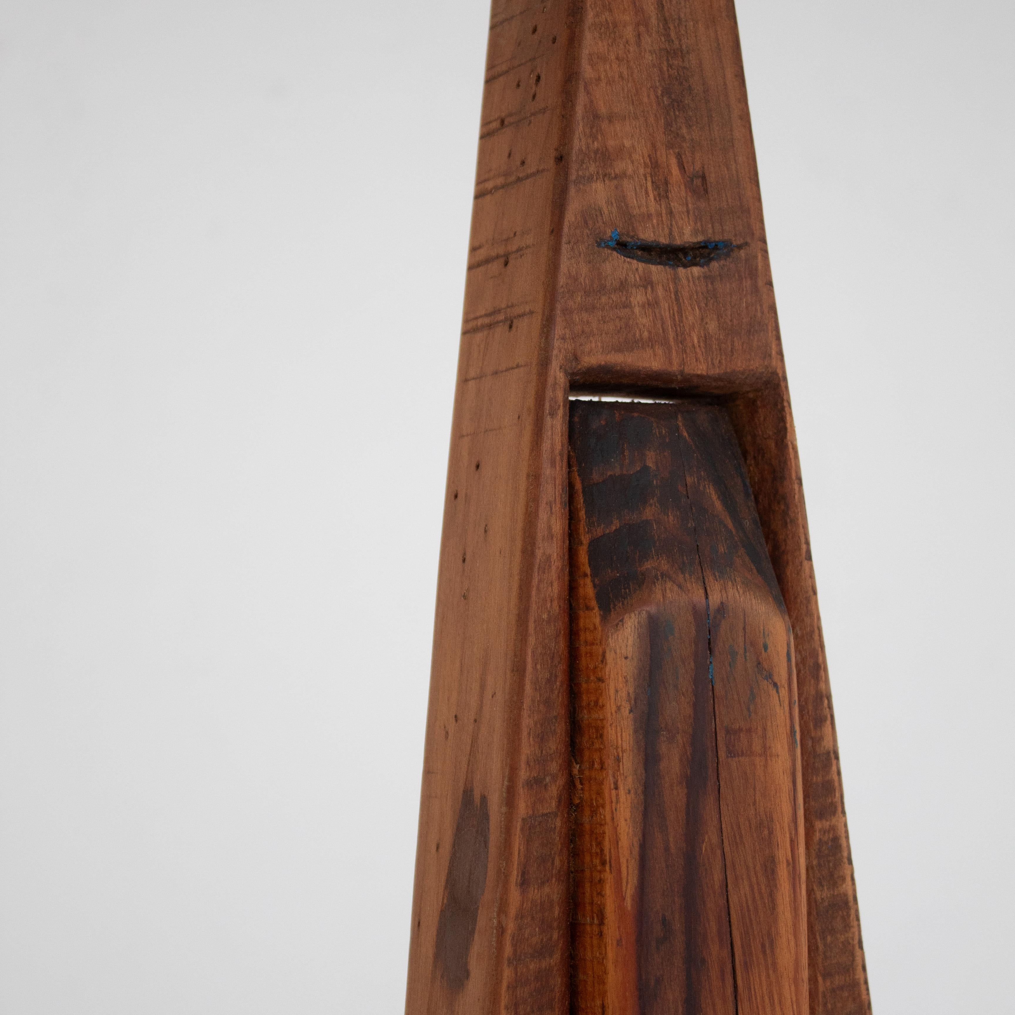 Scultura geometrica in legno di Luciano Bertolotto, Italia 1995 In condizioni buone in vendita a Antwerpen, BE