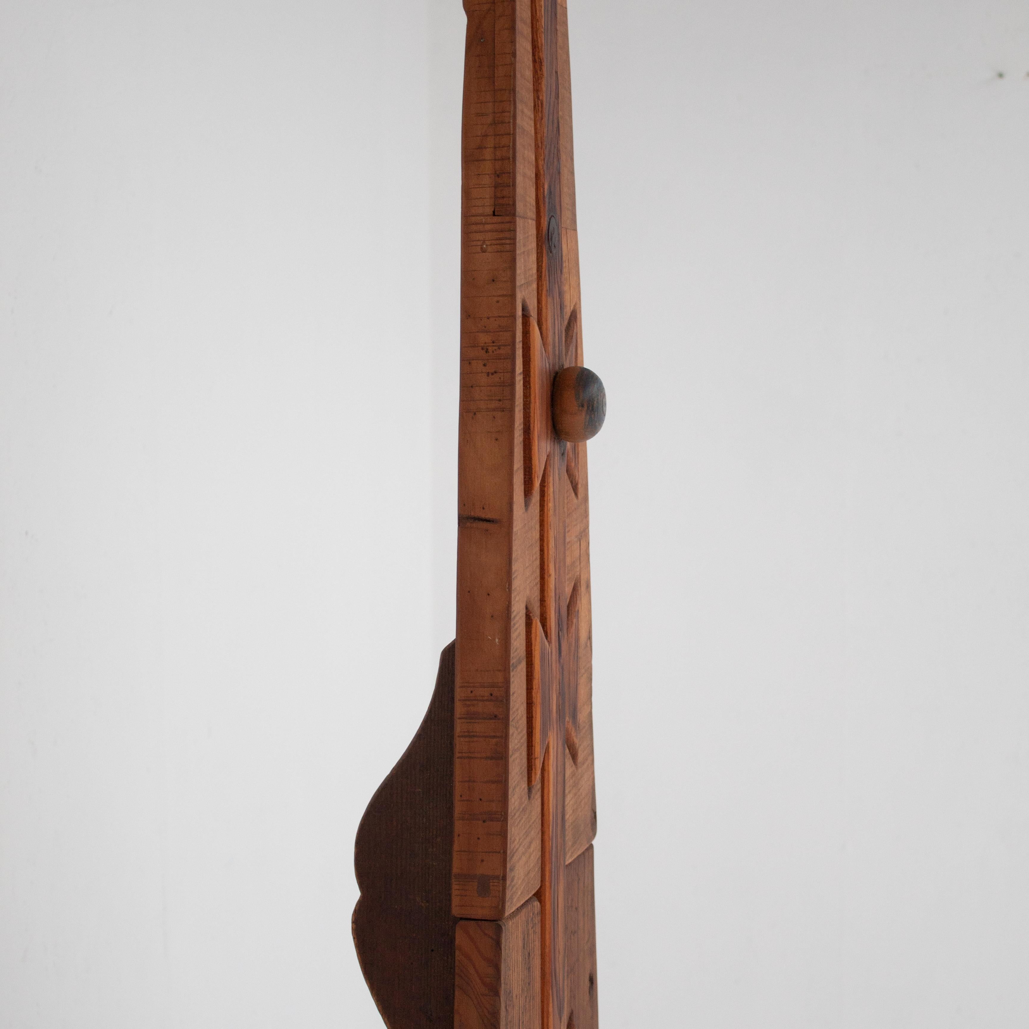 XX secolo Scultura geometrica in legno di Luciano Bertolotto, Italia 1995 in vendita