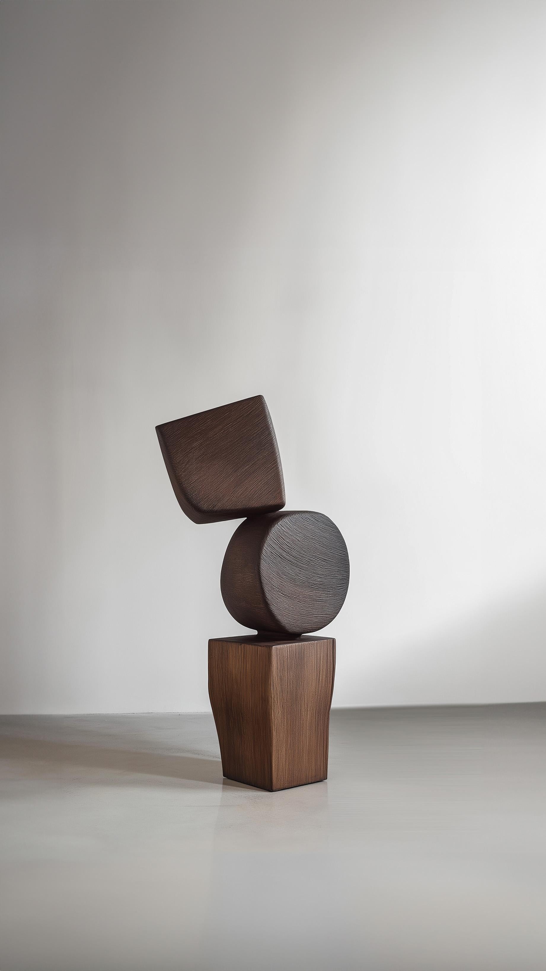 Fait main Sculpture géométrique en bois Lull No41 - NONO's Objects for Objects Contemporary en vente