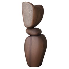 Geometric Wooden Sculpture Lull No61 – NONO’s Artful Decor for Luxury Spaces
