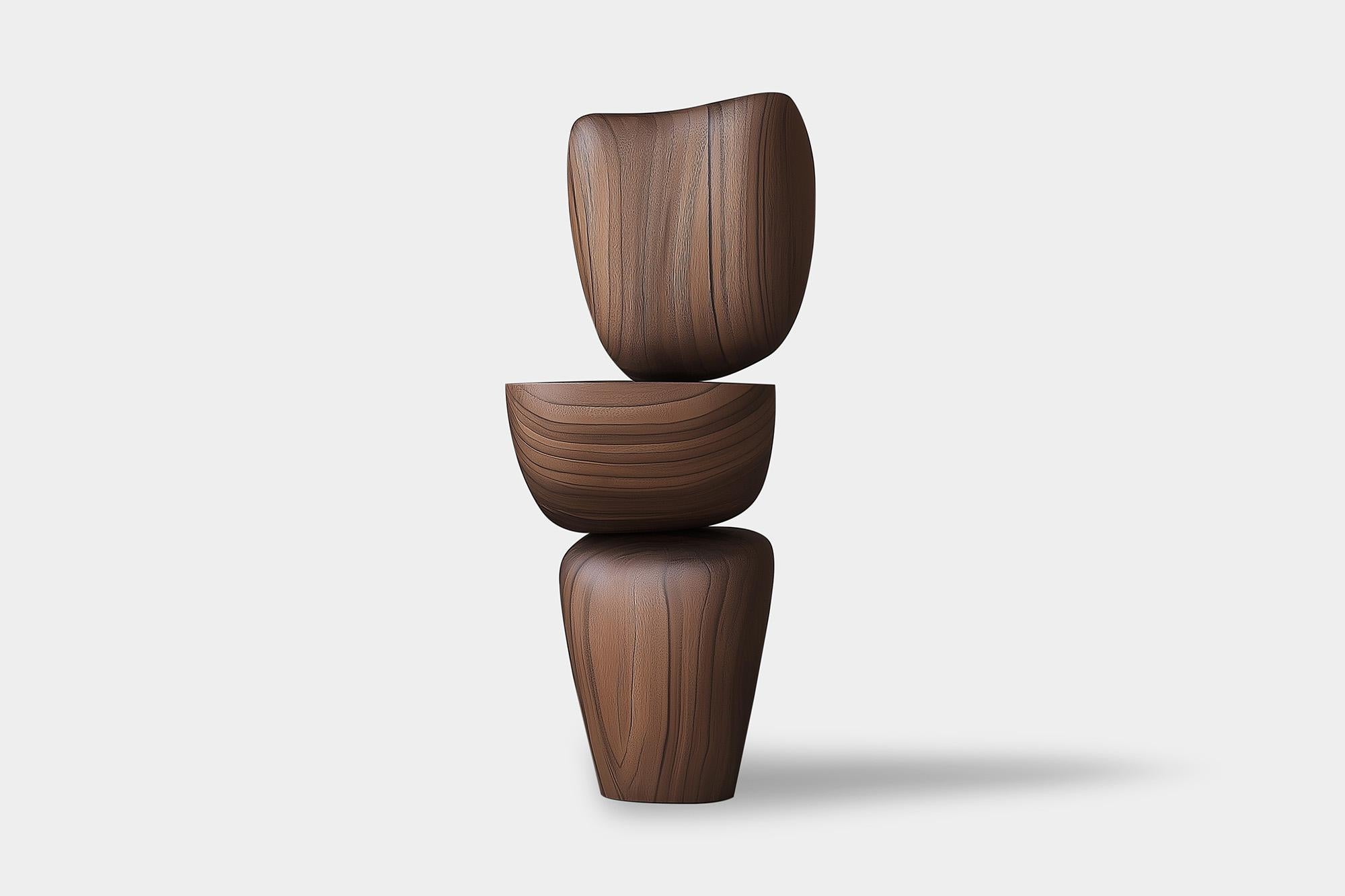 Scultura geometrica in legno Lull No79 - pezzo forte di NONO per le case contemporanee


---
L'equilibrio e la tensione sono al centro di queste sculture. L'interazione tra le forme lisce e arrotondate e le basi solide e angolari crea un delicato