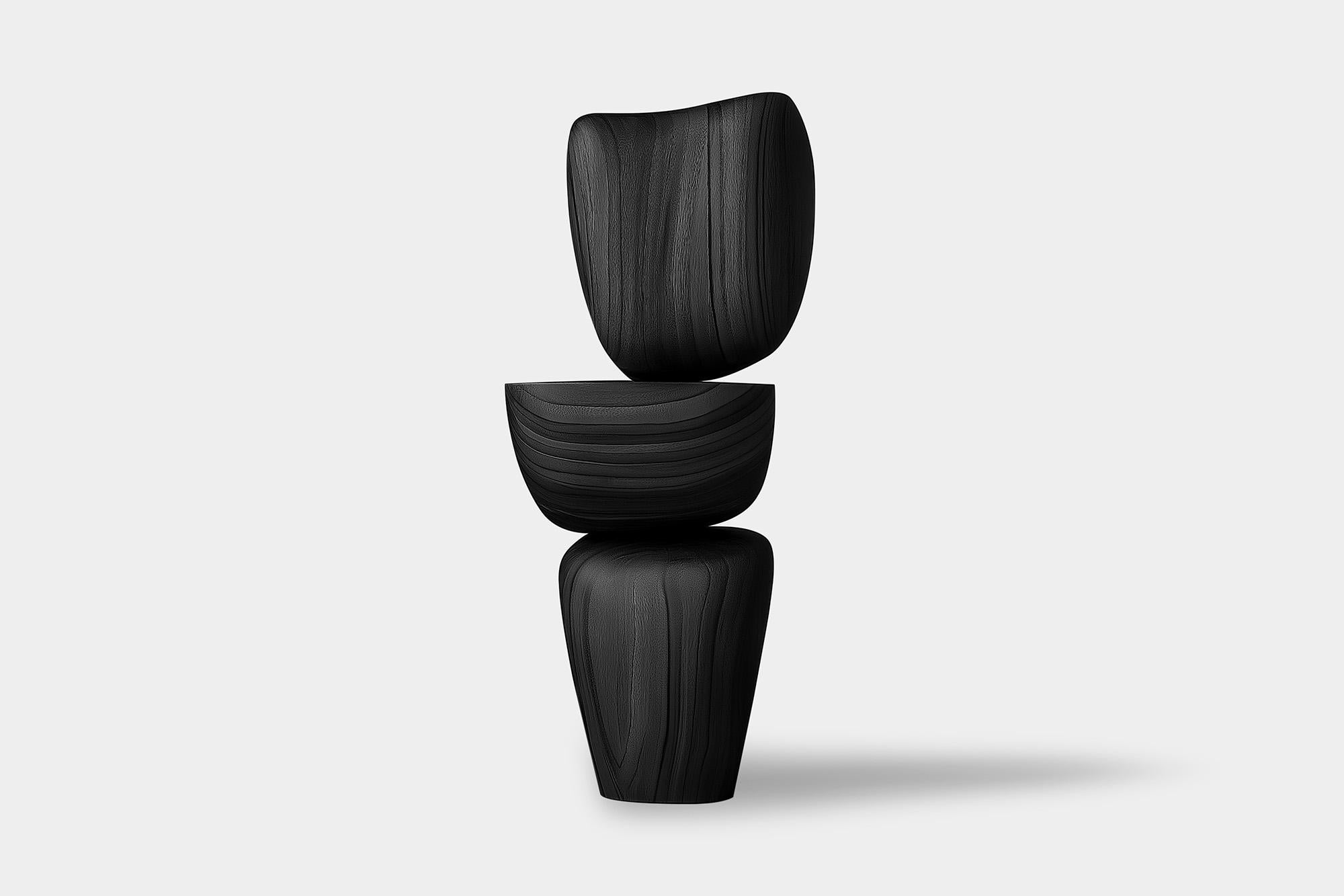 Messicano Scultura geometrica in legno Lull No79 - Pezzo forte di NONO per H. Contemporary in vendita