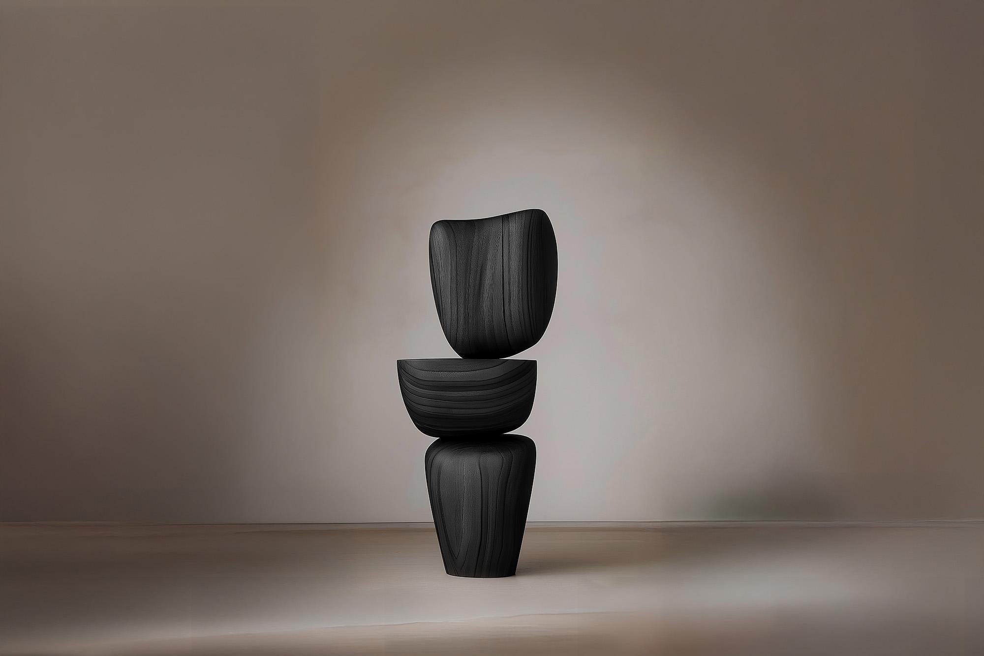 Fatto a mano Scultura geometrica in legno Lull No79 - Pezzo forte di NONO per H. Contemporary in vendita
