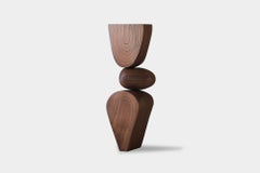 Geometric Wooden Sculpture Lull No95 – A Decorative Object by NONO