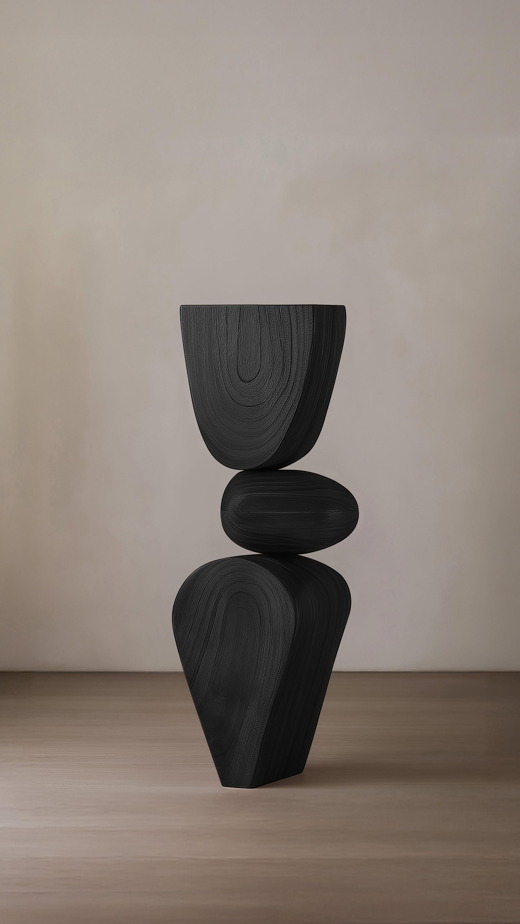XXIe siècle et contemporain Sculpture géométrique en bois Lull No95 - Un Objects for Objects par NONO en vente