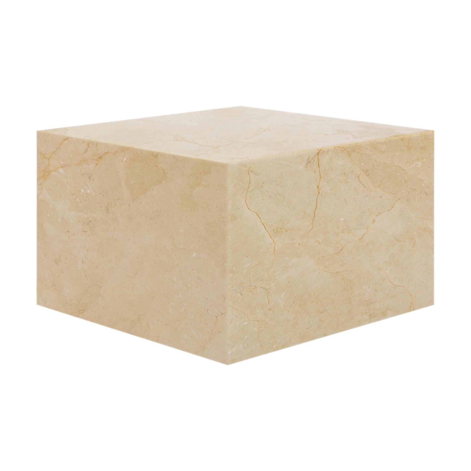 Marbre Ensemble de 3 tables basses en marbre aux couleurs géométriques en vente