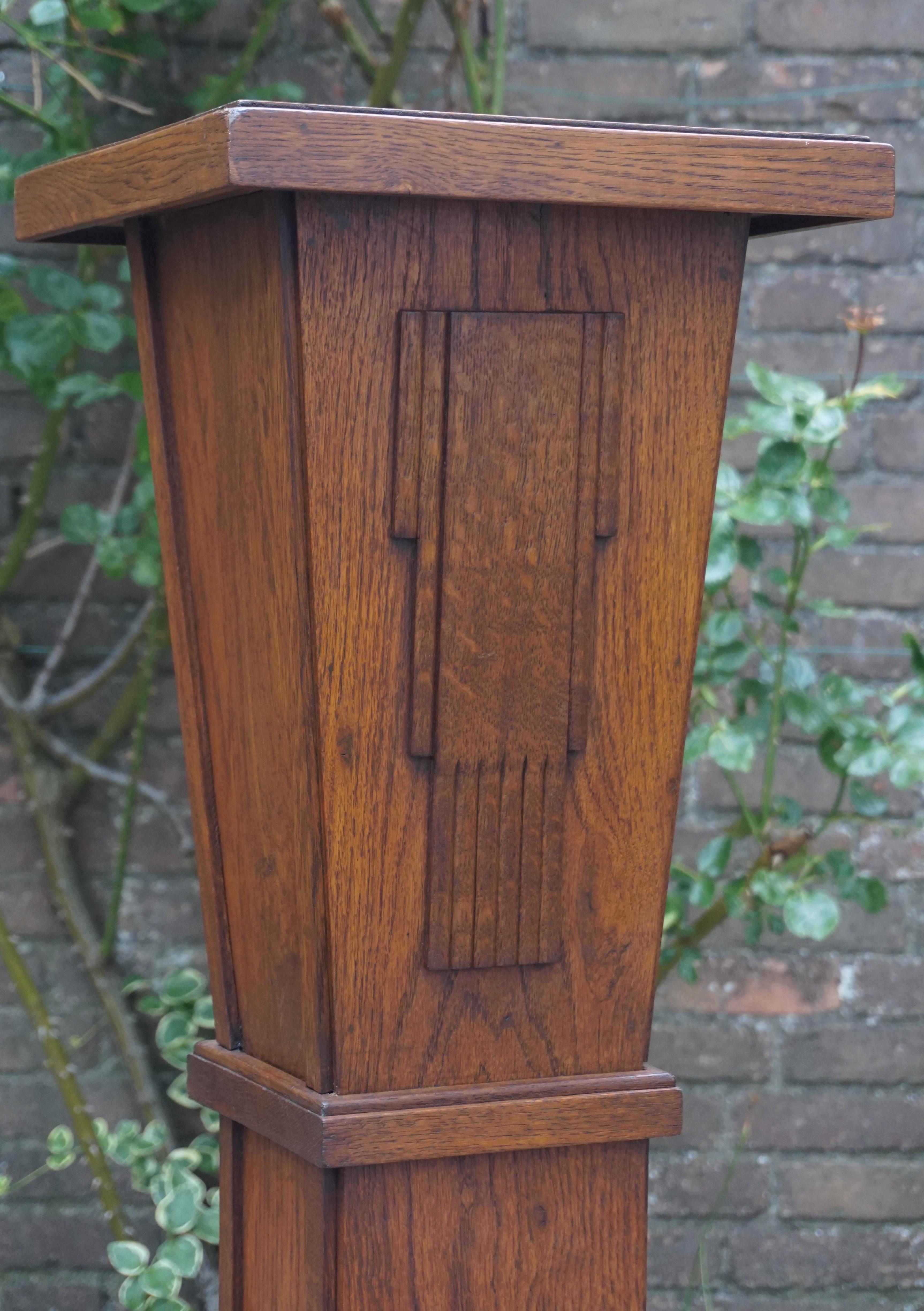 Geometrical Art Deco Pedestal / Sculpture Stand for Busts Sculptures Vases 2