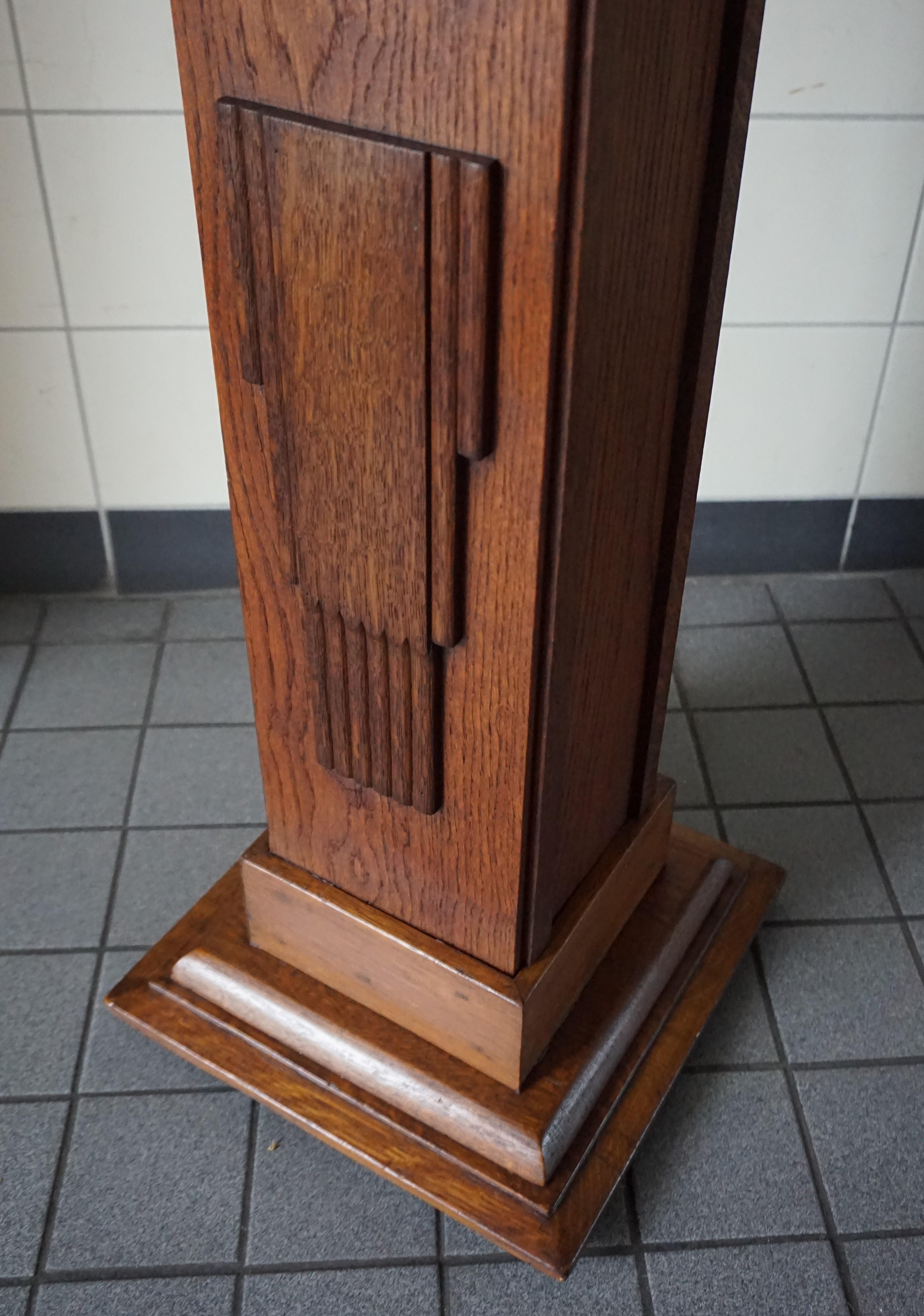 wood pedestals for sculptures