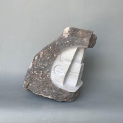 Forza geometrica nella natura Scultura in marmo di Tom von Kaenel