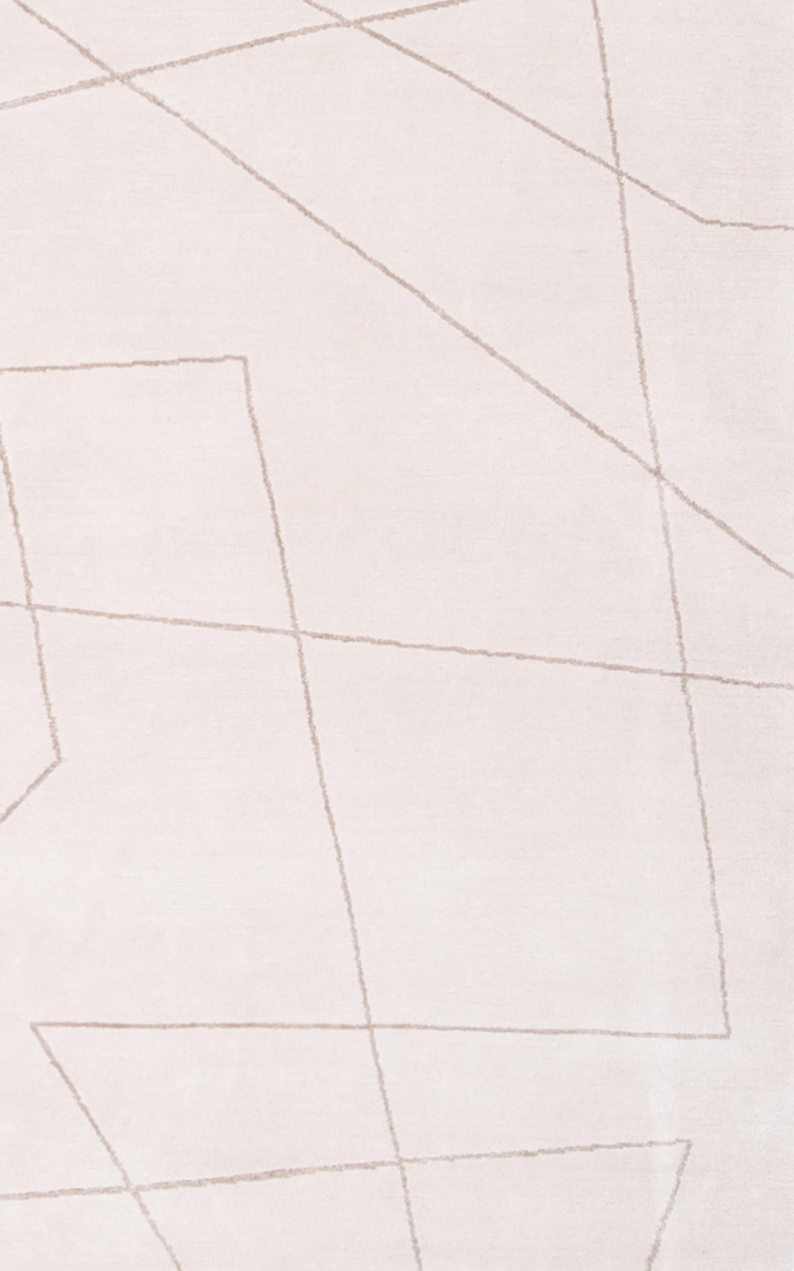 Noué à la main Geometrics, Angles n°06 en vente