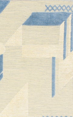 Geometrics, Art Deco, Blue