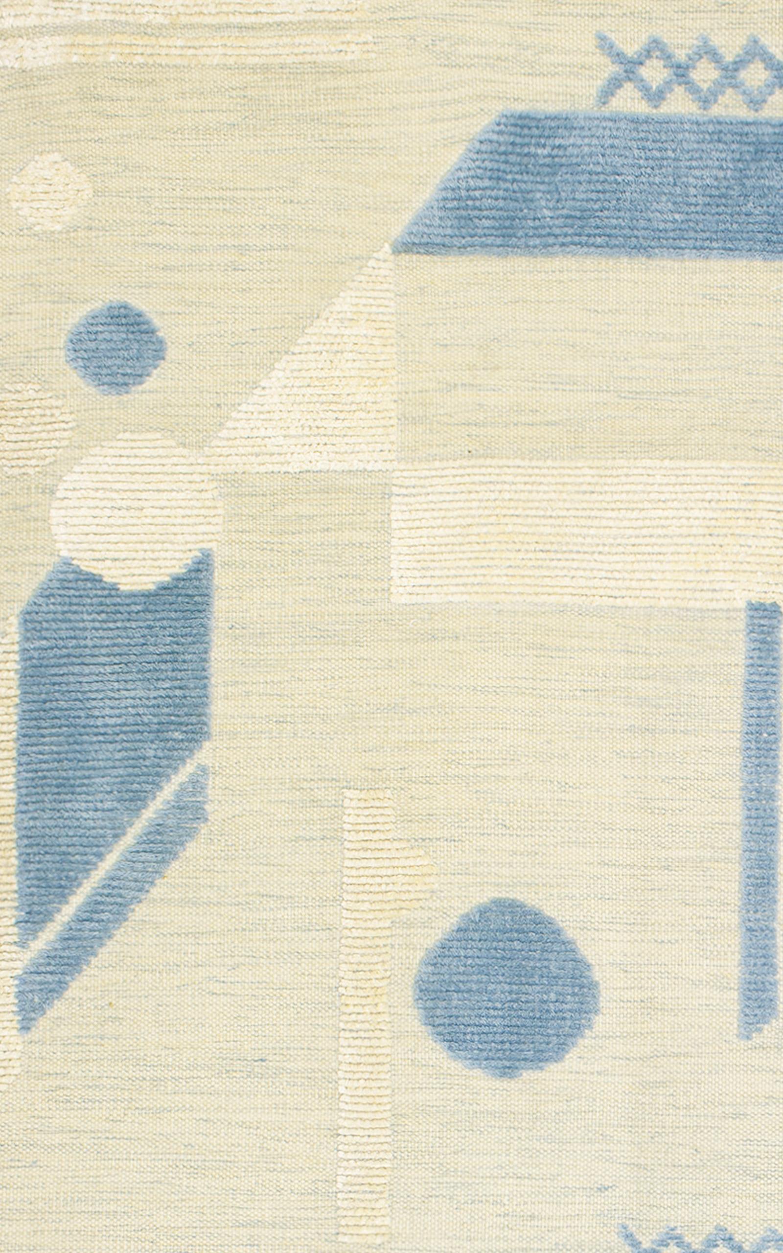 Geometrics, Art Deco, Blue In New Condition For Sale In London, GB
