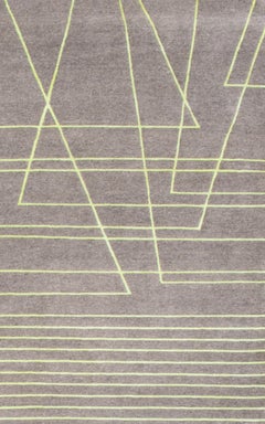 Geometrics, Broken Lines No.02, Acid Green