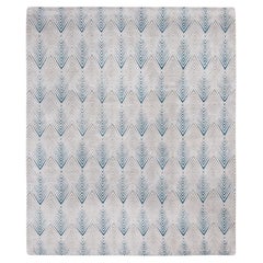 Geométricos, Raya Diamante, Azul Plata