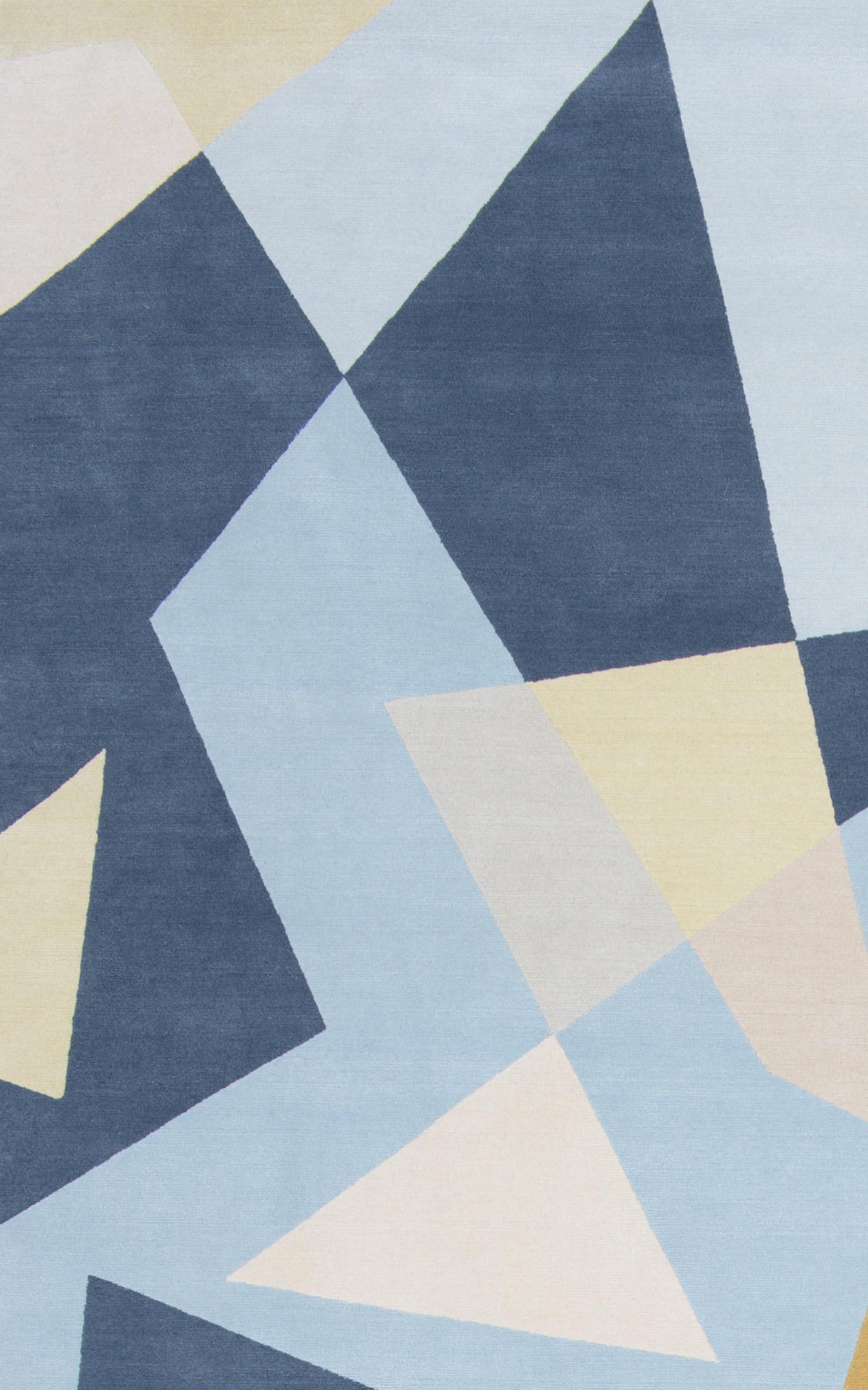 Geometrics, Patchwork No.02, Blue In New Condition For Sale In London, GB