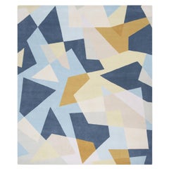 Géométries, Patchwork No.02, Bleu