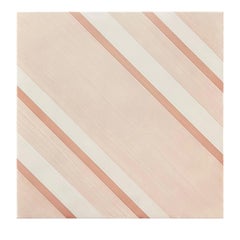 Geometrie d'Ombra Diagonal Motif Powder Pink Tile