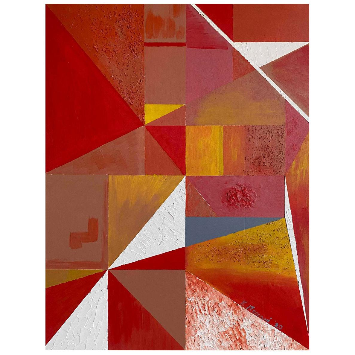 Geometrie Due Wandteppich von Mascia Meccani, 2020