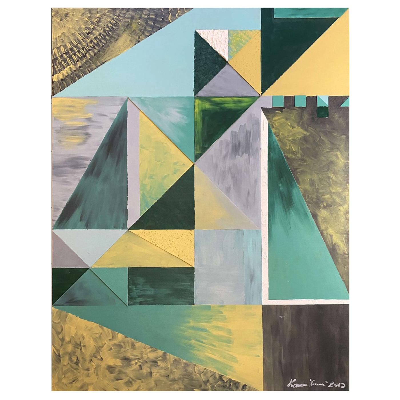 Geometrie Tre Wall Panel by Mascia Meccani, 2019 For Sale