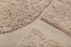 geometry. 009 - Hand-woven Kilim field with cut pile motif