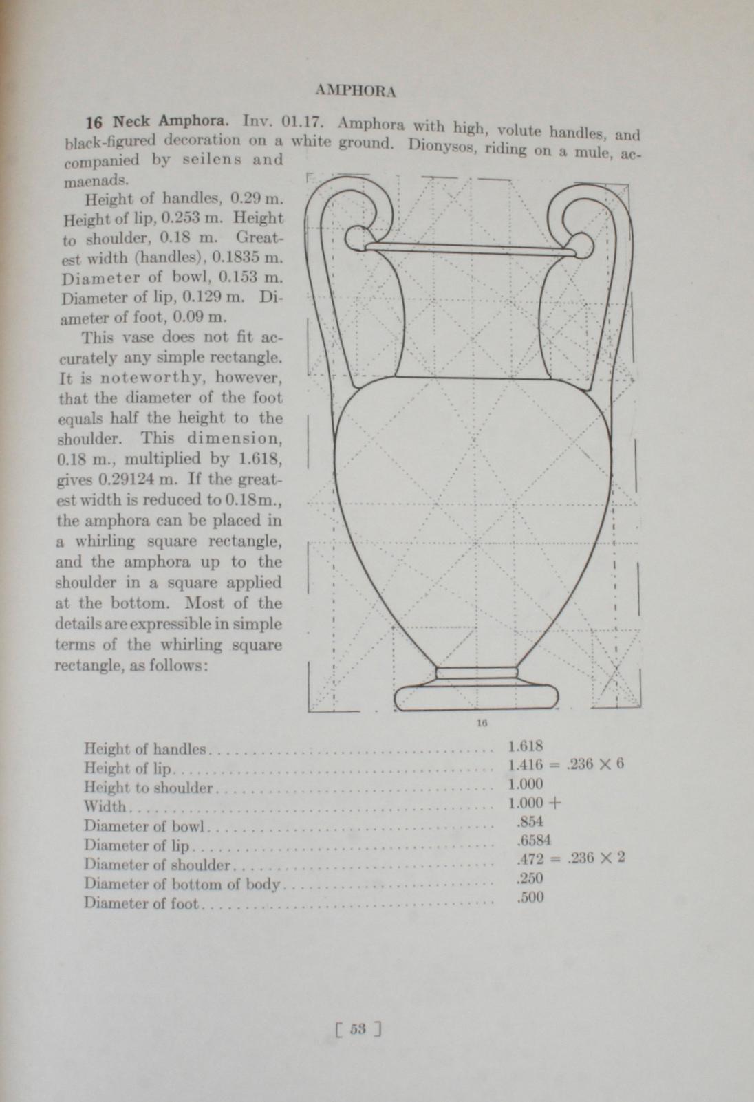 Geometry of Greek Vases by L.D. Caskey, First Edition For Sale 2