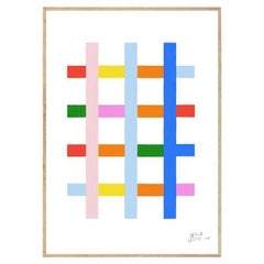 Geometry Studies Contemporary Abstract Print by Leticia Gagetti #04