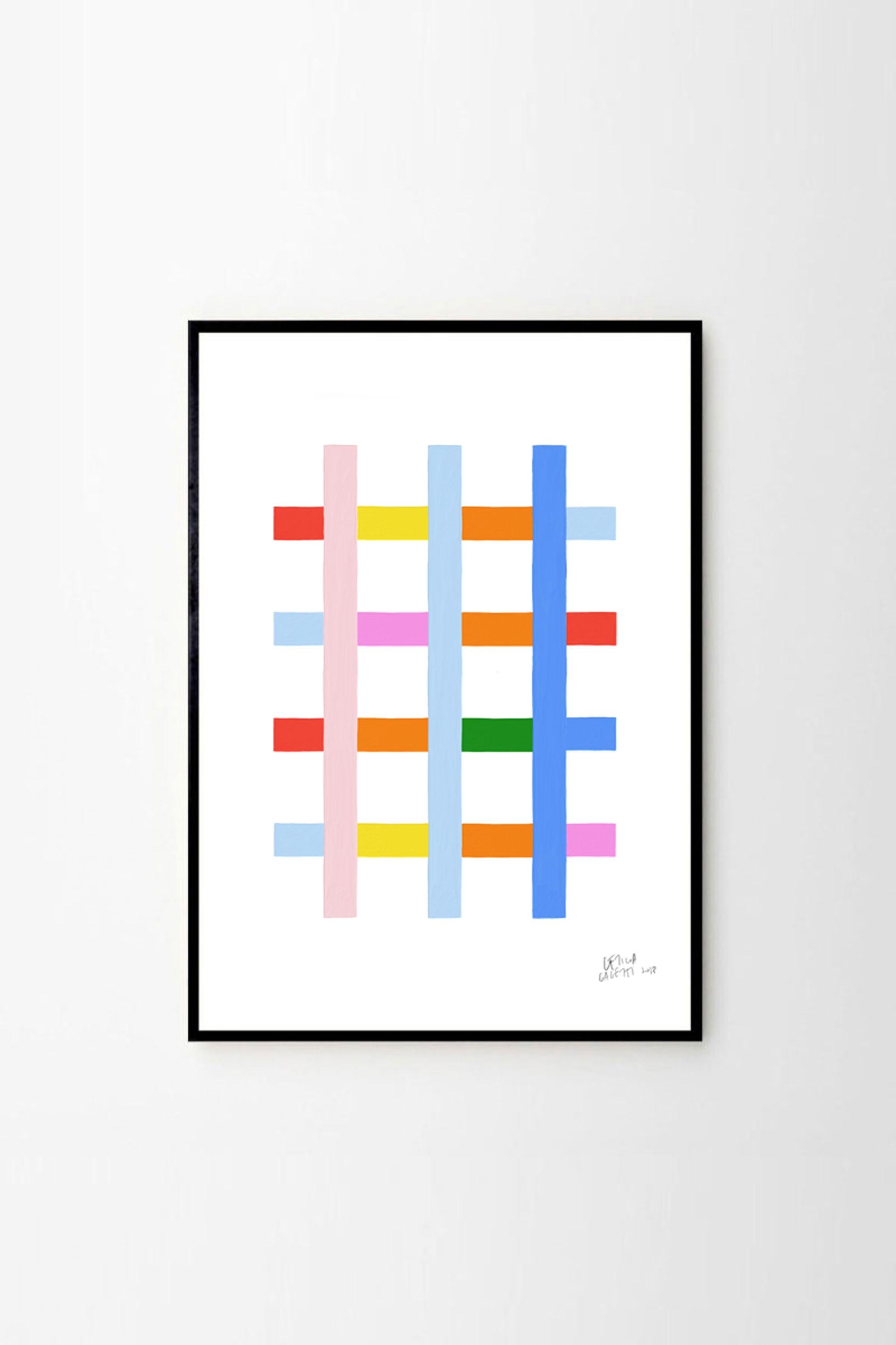 Estudios Geométricos Modern Art Print by Leticia Gagetti #04 - Multiple Sizes en vente 1