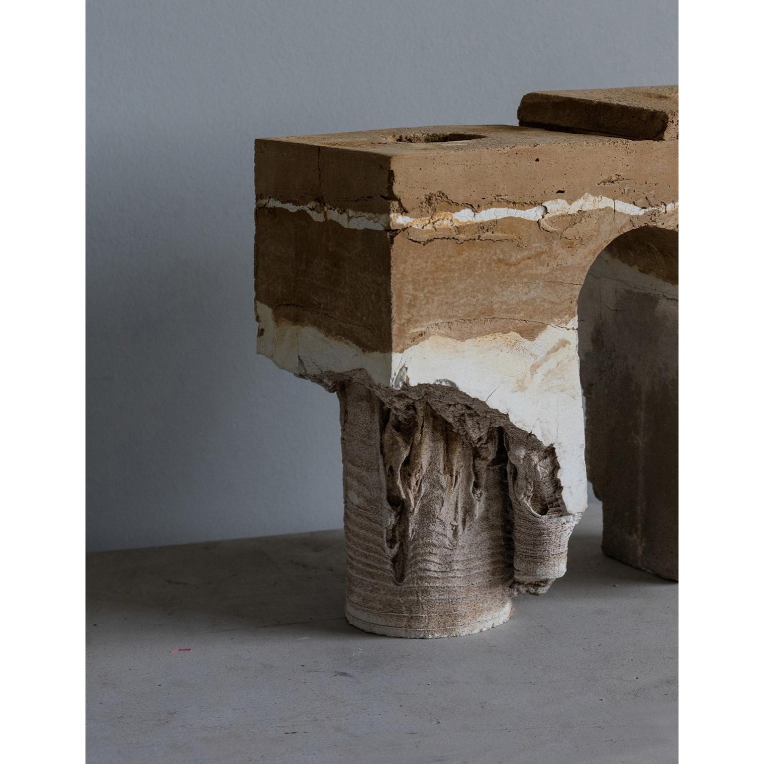 Modern Geomorphic Vase by Christian Zahr For Sale