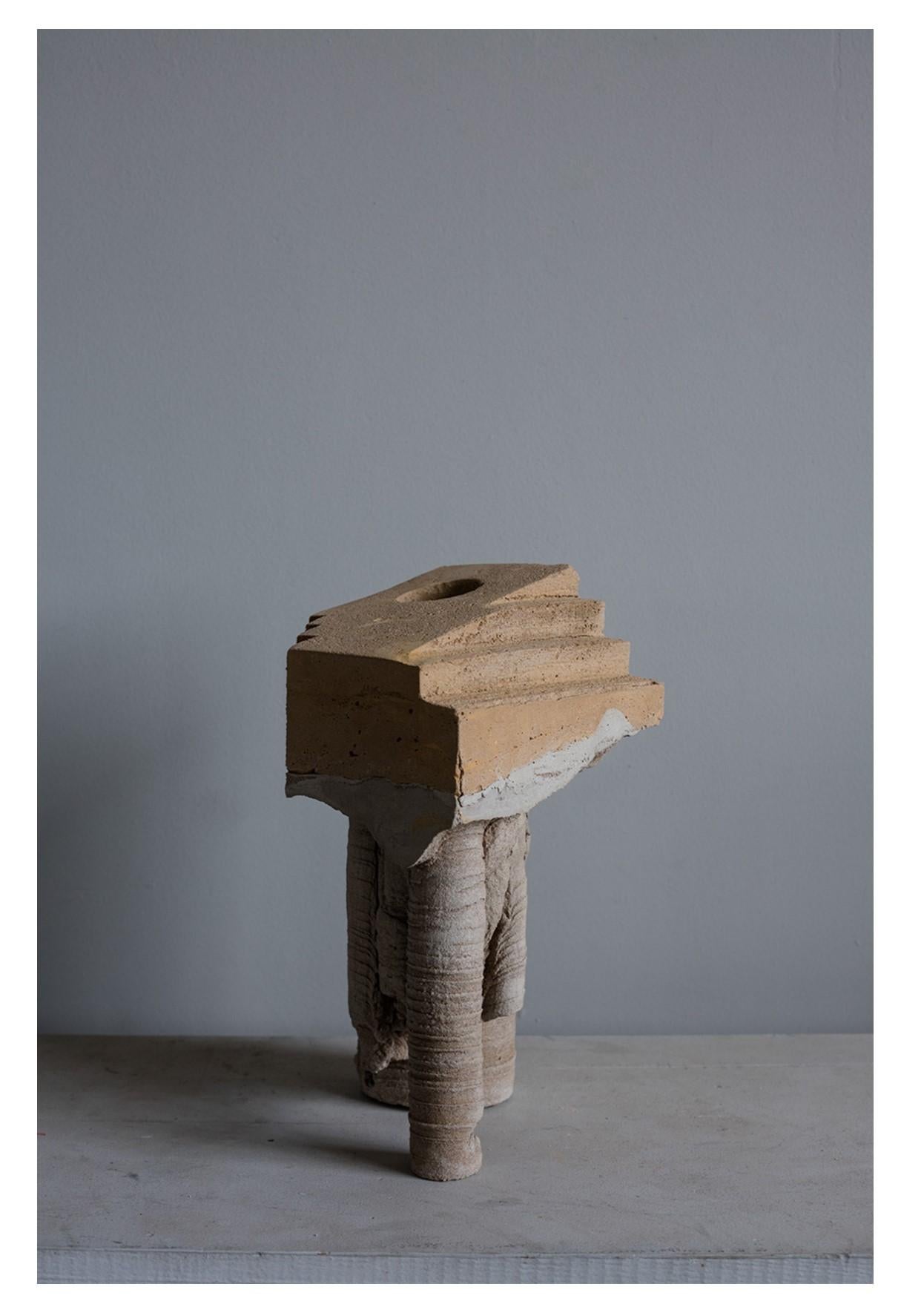 Modern Geomorphic Vase by Christian Zahr For Sale