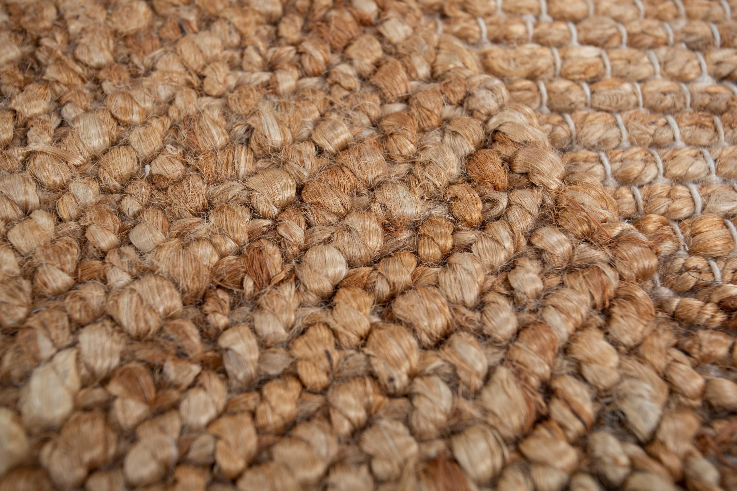 GeoNature Melocotón claro & Melocotón claro 150x240 cm Alfombra de tejido plano Indio en venta