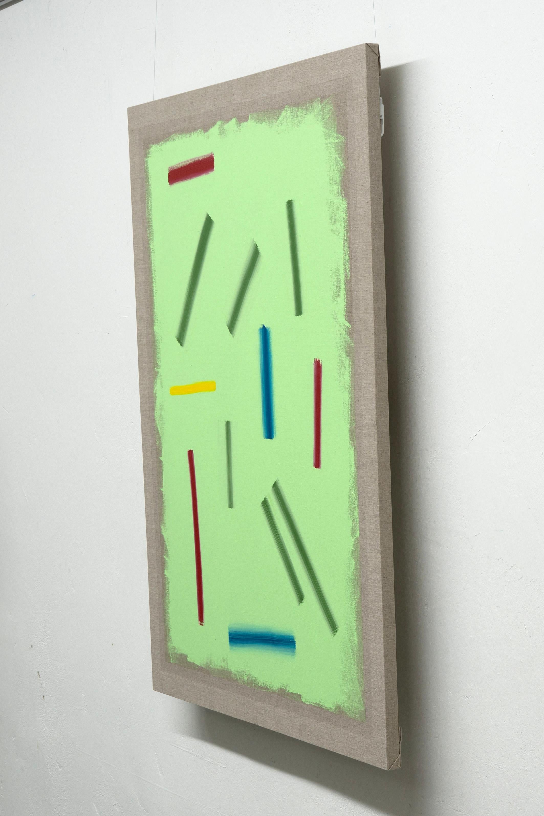 Baram 20 (Grün), Abstract Painting, von Geonwoo Lee