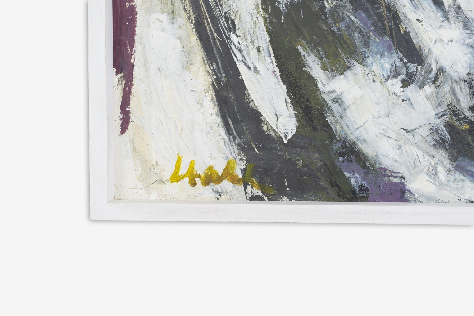 Americano Georg August Stahl Pittura astratta: Composizione (1962-63) in vendita