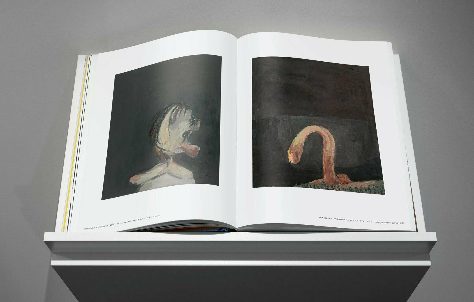 XXIe siècle et contemporain Livre signé Georg Baselitz, XXL Monographe en vente