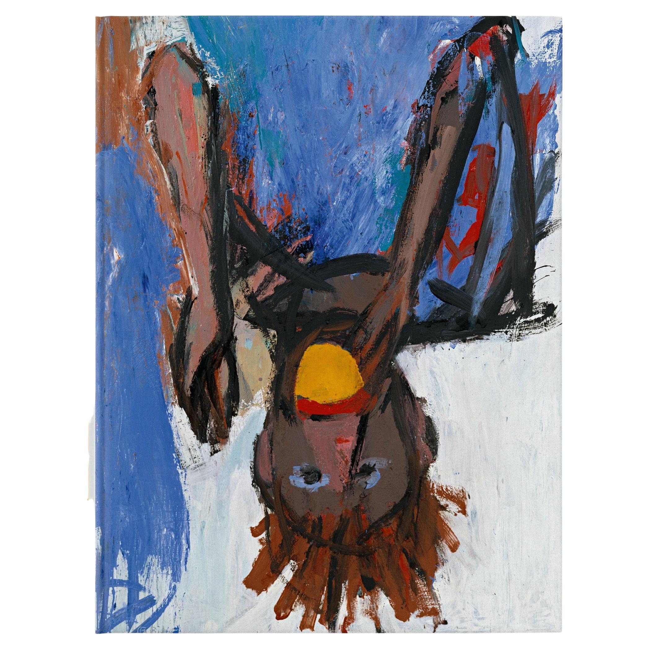 Georg Baselitz, signiertes Buch in limitierter Auflage, XXL-Monogramm im Angebot