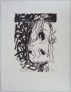 Elke Up Side Down : Tribute to Woman - Original etching