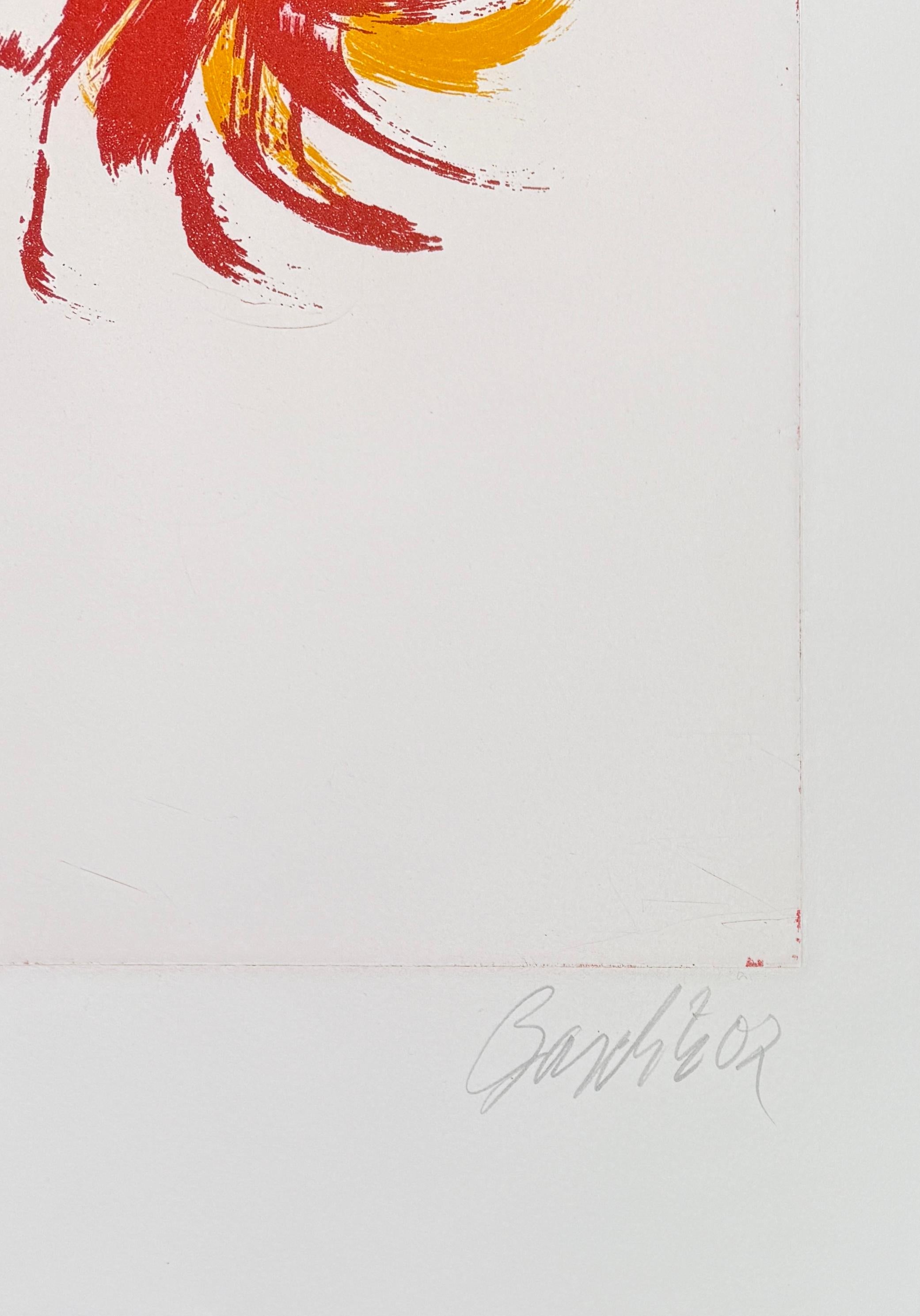 Georg Baselitz (1938) - Tama 2 - Etching and aquatint on paper - 2002 For Sale 5