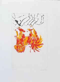 Georg Baselitz - Georg Baselitz (1938) - Tama 2 - Acquaforte e acquatinta su carta - 2002 Georg Baselitz (1938) - Tama 2 - Acquaforte e acquatinta su carta - 2002