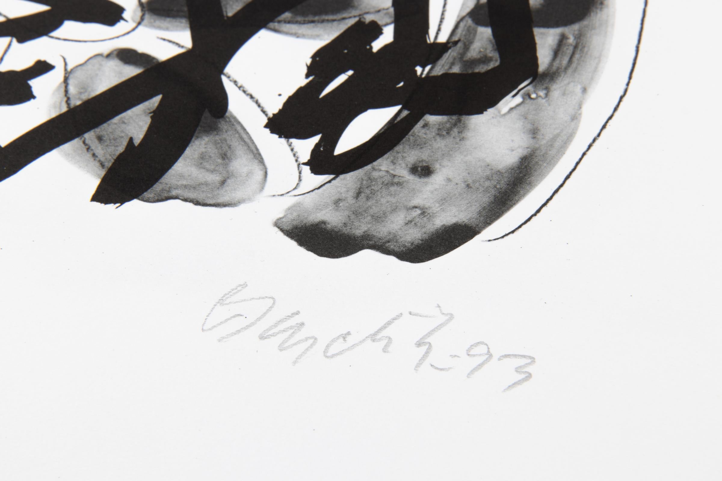 Georg Baselitz, Abe - Litografia originale, Stampa firmata, Neo-espressionismo in vendita 5