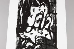 Georg Baselitz, Sockel – Originallithographie, signierter Druck, Neoexpressionismus