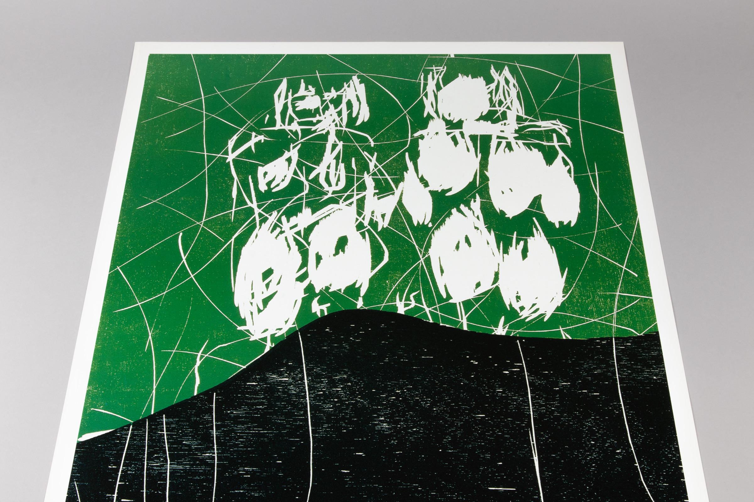 Georg Baselitz, Der Berg – signierter Druck von 1993, Neoexpressionismus im Angebot 1