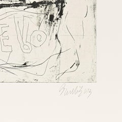 Georg Baselitz, Farewell Bill n° 7 - Impression signée, édition de 15 exemplaires, art abstrait