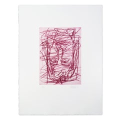 Georg Baselitz, Schwester Rosi III - Signed Print, Contemporary Art