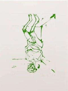 Serpentine - Green By Georg Baselitz