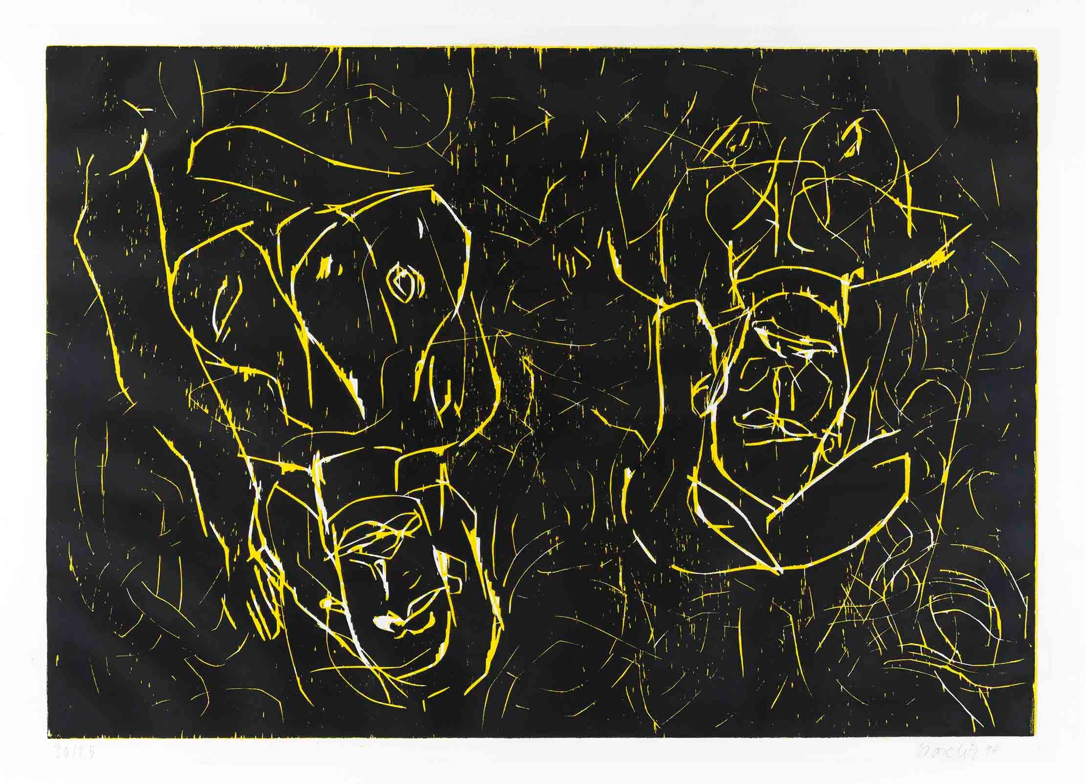lovgivning licens reparere Georg Baselitz - Woman and woman For Sale at 1stDibs